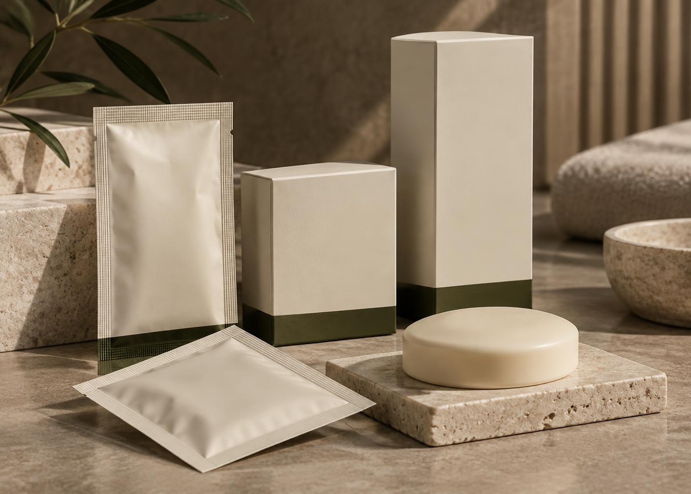 Packaging su misura per amenities hotel
